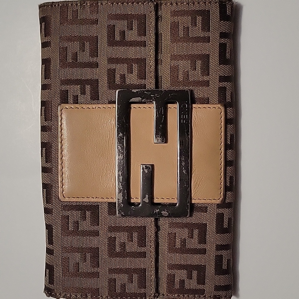 Fendi Zucca Canvas Wallet
